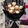 Graceful White & Pink Bloom Bouquet